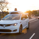 One of Waymo’s Chrysler Pacificas in the Phoenix area.